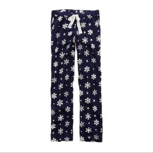 Blue aerie snowflake pajamas